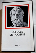 Sofocle tragedie einaudi usato  Casale Monferrato