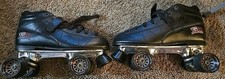 Usado, Patins de velocidade Pacer Quad Cruiser Roller Derby Hornet tamanho 12 preto G60 fórmula de corrida comprar usado  Enviando para Brazil