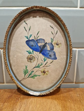 Antique watercolour blue for sale  CREWKERNE