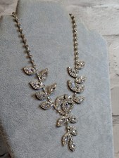 Diamante bib necklace for sale  BROMSGROVE