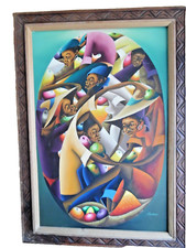Vintage haitian oil for sale  Lutz