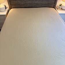 Lençol Cuddledown King de Luxo ITALIANO Algodão Bronzeado Feito na Itália Excelente Estado Usado, usado comprar usado  Enviando para Brazil