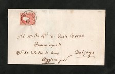 Lombardo veneto 1858 usato  Mantova