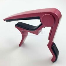 Braçadeira de troca rápida chave gatilho capo para guitarra acústica/elétrica/clássica - Vermelho  comprar usado  Enviando para Brazil