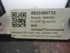 Mini mini gearbox for sale  SKELMERSDALE