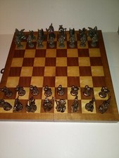 Fine pewter chess for sale  West Chester