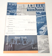 Amtrak northeast timetable for sale  Northborough