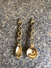 Brass love spoons for sale  GRANTHAM