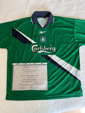 Signed liverpool john for sale  NORWICH