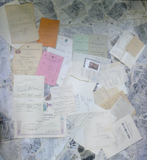 Lotto vecchi documenti usato  Cremona