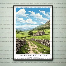 Yorkshire dales unframed d'occasion  Expédié en Belgium