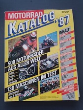 Motorrad katalog 1987 gebraucht kaufen  Deutschland