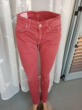 Jeans donna rosso usato  Visciano