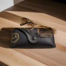 Óculos de sol Ray-Ban RB 3362 112/85 cockpit aviador marrom dourado fosco lentes femininas comprar usado  Enviando para Brazil