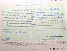 Carta circolazione auto usato  Marino