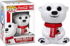 Funko Pop! Ícones publicitários: boneco colecionável de vinil Coca Cola Polar Bear #58 novo comprar usado  Enviando para Brazil