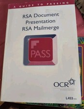 Rsa document presentation for sale  LIVERPOOL