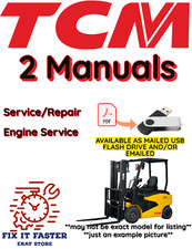 Tcm fd45z7 forklift for sale  Elcho