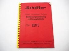 Schäffer 220s hoflader gebraucht kaufen  Merseburg
