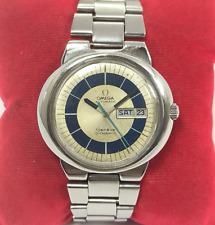 RELÓGIO DE PULSO MASCULINO VINTAGE OMEGA GENEVE DYNAMIC CAL 1022 AUTOMÁTICO DIA E DATA comprar usado  Enviando para Brazil
