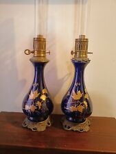 Paire lampes pétrole d'occasion  Saint-Affrique