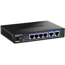 TRENDnet TEG-S762 Switch 6 porte 10G 4 porte RJ-45 Base-T da 25 G 2 porte RJ-... segunda mano  Embacar hacia Argentina