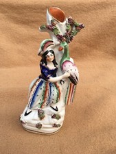Antique staffordshire flat for sale  GAINSBOROUGH