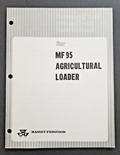 Massey Ferguson MF 95 Conjunto de Carregadeira Agrícola e Instruções de Pré-Entrega comprar usado  Enviando para Brazil