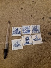Delft tile blue for sale  LONDON