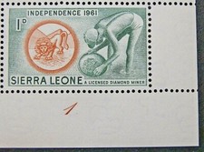Sierra leone 1961 for sale  DEREHAM