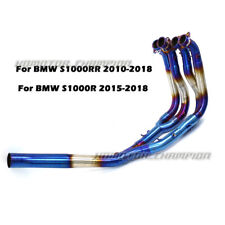 Tubo dianteiro de escape tubo de ligação cabeçalho para BMW S1000RR 2010-2018 S1000R 2015-2018, usado comprar usado  Enviando para Brazil