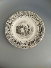 Assiette parlante faïence d'occasion  Septèmes-les-Vallons