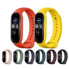 2 peças pulseiras de relógio Xiaomi Mi Band 7 6 5 4 3 pulseira de silicone pulseira esportiva NFC, usado comprar usado  Enviando para Brazil