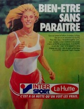 Publicité intersport hutte d'occasion  Montluçon