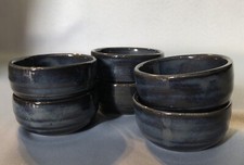 6 copos de tequila Casamigos Mezcal cerâmica artesanal esmalte azul conjunto de 6 comprar usado  Enviando para Brazil