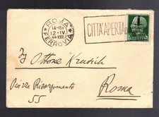 Francobollo repubblica sociale usato  Parma