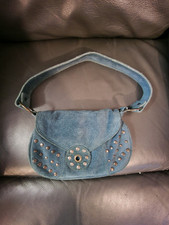 Vintage green suede for sale  LONDON