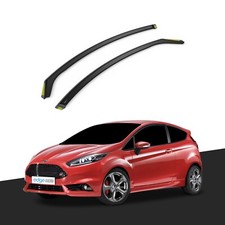 Defletores de vento Ford Fiesta MK7 2008-2017 3 portas hatchback 2 peças coloridas comprar usado  Enviando para Brazil