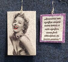 Orecchini leggerissimi glitter usato  Fiuggi