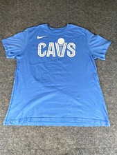 Camiseta Nike masculina tamanho XL Cleveland Cavaliers NBA azul manga curta basquete comprar usado  Enviando para Brazil