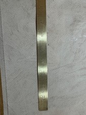 Brass folding ruler for sale  OLDBURY