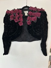 velvet bolero for sale  RUSHDEN