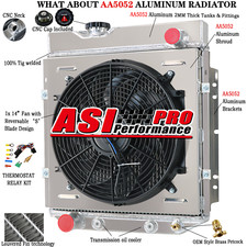 Aluminum radiator shroud for sale  Fontana