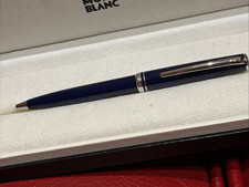 Penna montblanc blu usato  Torrecuso