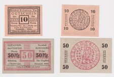 Pfennig banknoten notgeld gebraucht kaufen  Borna