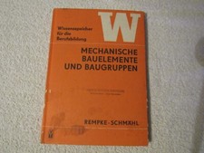 Mechanische bauelemente baugru gebraucht kaufen  Hohenstücken