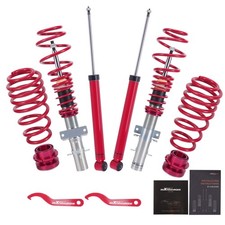 Kit Assetto Regolabile Molle Ammortizzatori for VW Polo 9N 9N3 Seat 6L Coilovers, używany na sprzedaż  Wysyłka do Poland