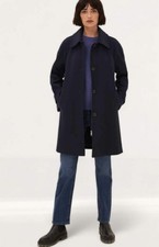 Womens navy coat for sale  MOTHERWELL