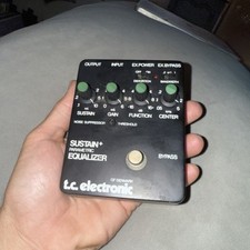 Equalizador equalizador de compressão paramétrica Tc Electronic Sustain usado testado funcionando comprar usado  Enviando para Brazil