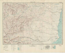 Mapas topográficos militares soviéticos russos - TEOFILO OTONI (Brasil), ed. 1965, usado comprar usado  Enviando para Brazil